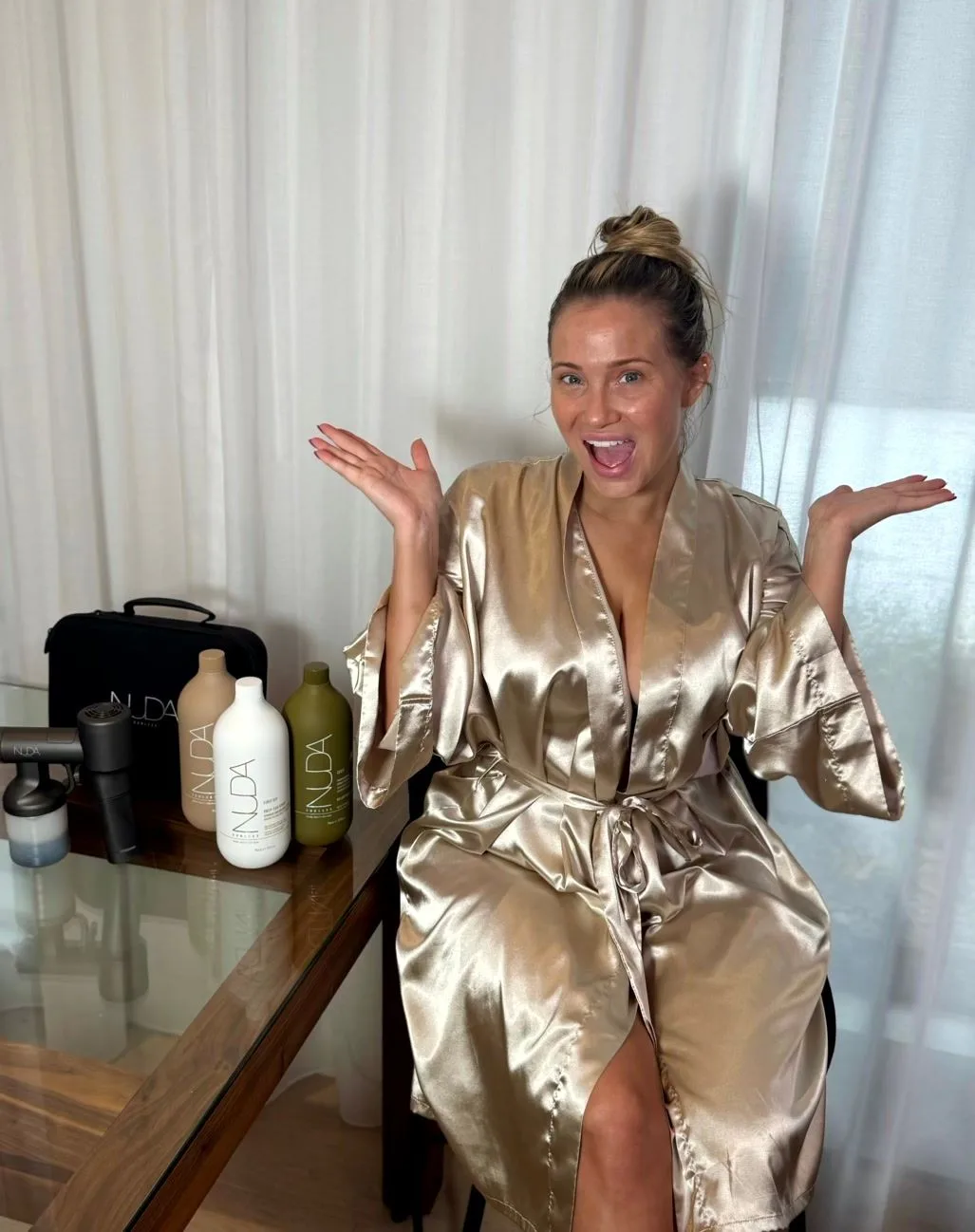 Vrai résultat de spray tan GLOW17 à Laval